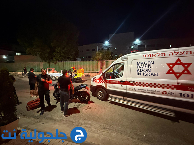 اصابة فتى بجراح متوسطة بعد تعرضه للدهس في جلجولية 